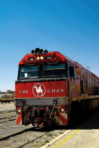 The original 1929 route of The Ghan ran from Alice Springs to Adelaide. It wasn’t until 2004 that the train would complete its first transcontinental passenger journey, following the long-awaited completion of the Darwin line – the construction of which had begun 126 years earlie
