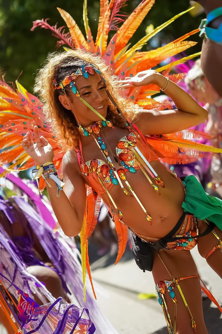 Natalie Preddie at St Thomas Carnival, US Virgin Islands.