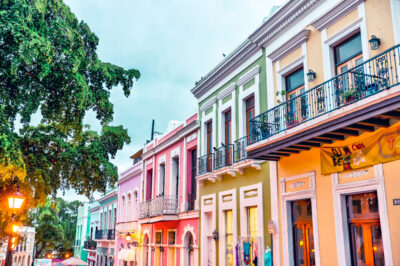 Old San Juan is characterised by its colourful, early Spanish architecture (Shutterstock)