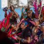 Dancers in colourful costume at St Thomas Carnival (Shutterstock)